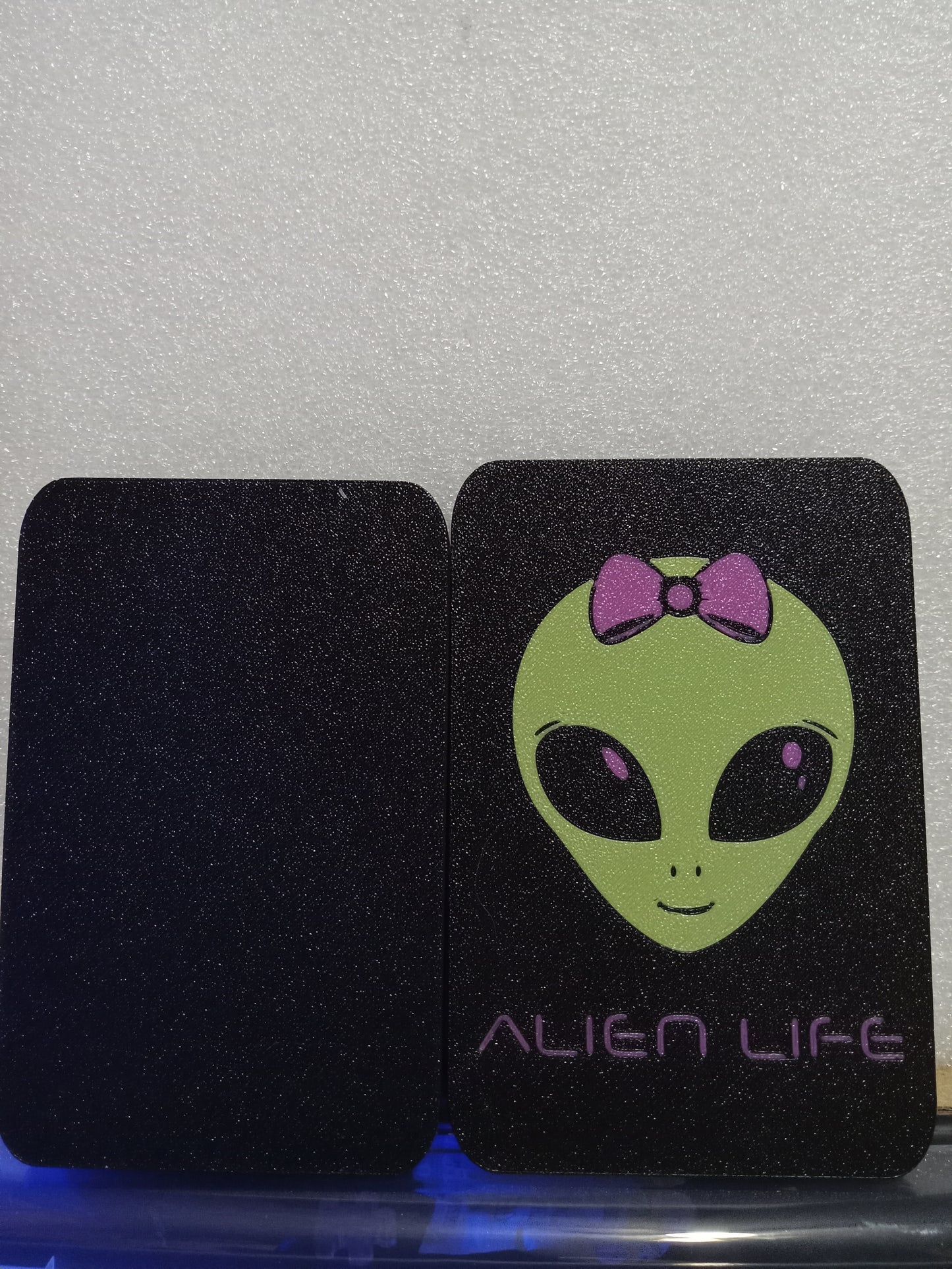 Alien Storage Pocket Box Green/Pink: A Galactic Storage Companion