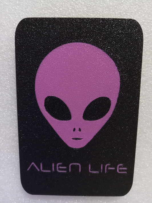 Alien Life Pocket Box: A Galactic Storage Container - Pink