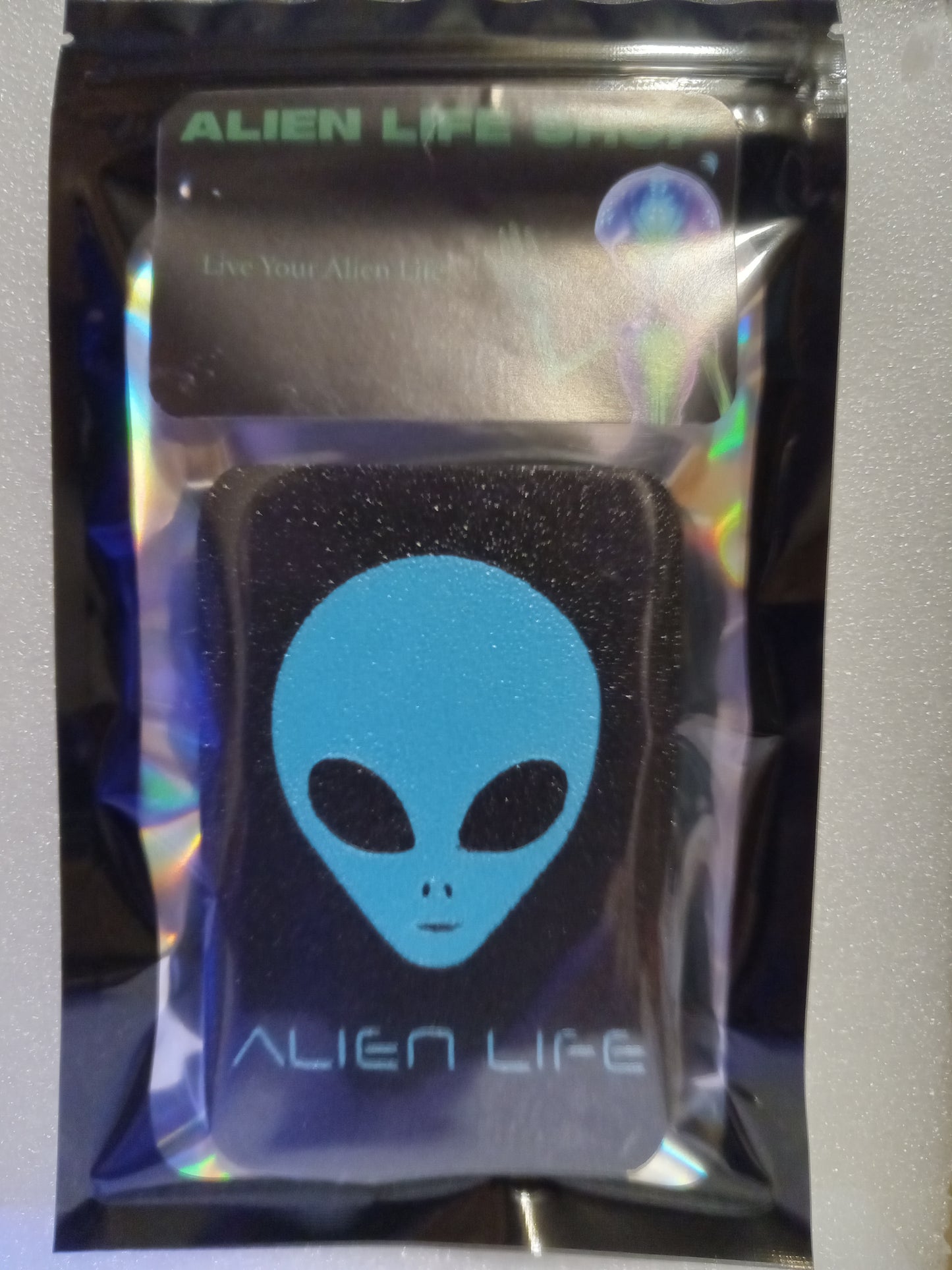 Alien Life Pocket Box: A Galactic Storage Container - Blue