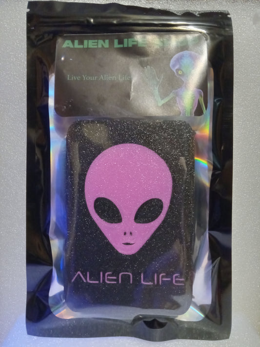 Alien Life Pocket Box: A Galactic Storage Container - Pink