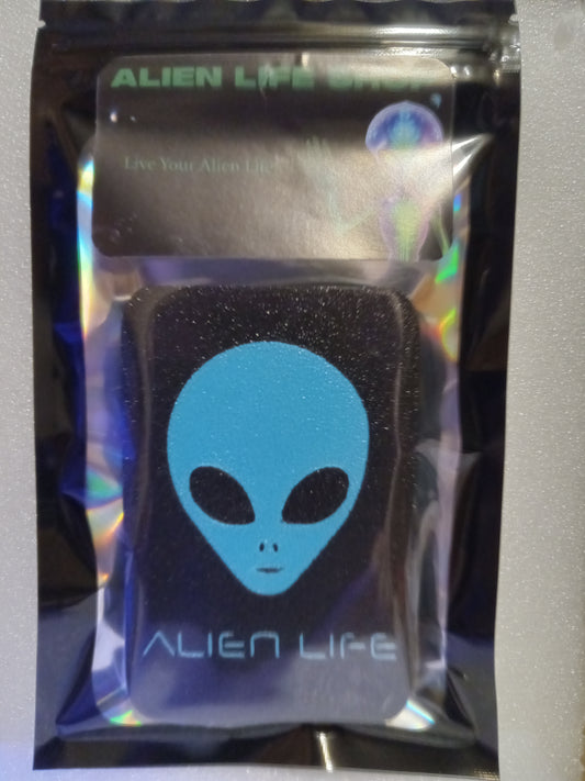 Alien Life Pocket Box: A Galactic Storage Container - Blue