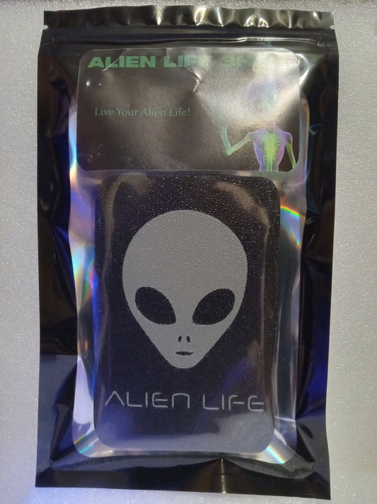 Alien Life Pocket Box: A Galactic Storage Container - Grey