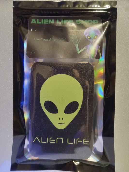Alien Life Pocket Box: A Galactic Storage Container - Green